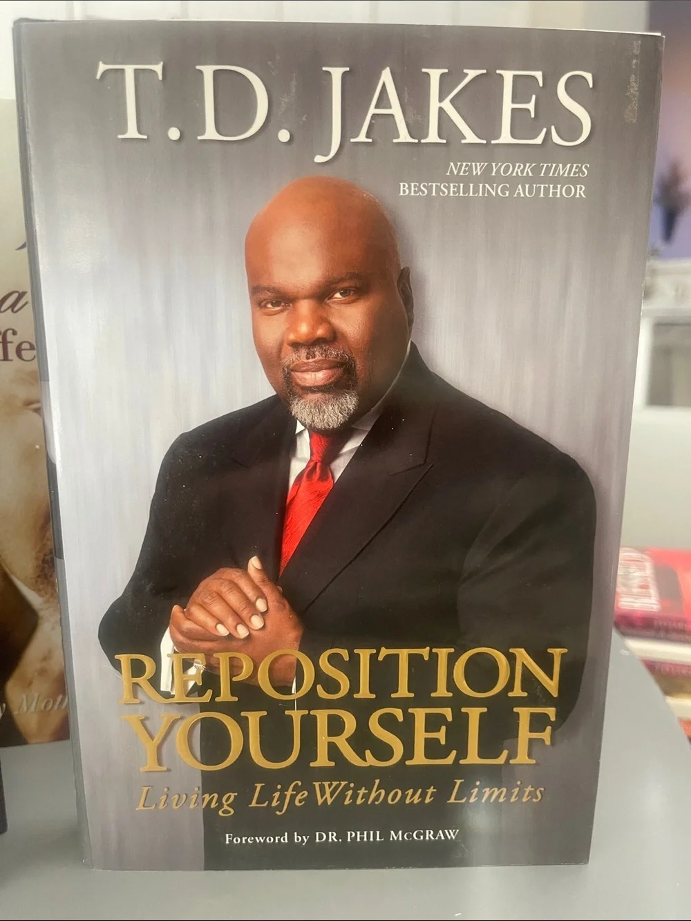 T.D. Jakes 3-Book Lot: He-Motions, Reposition Yourself, Mama Made the Difference